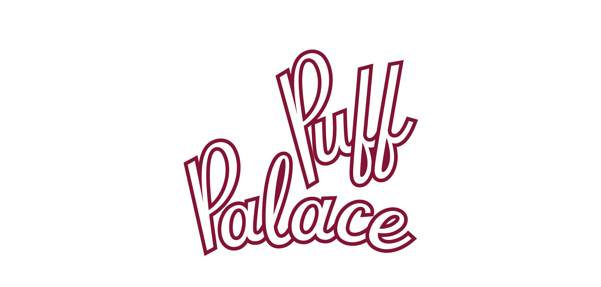Puff Palace logo design